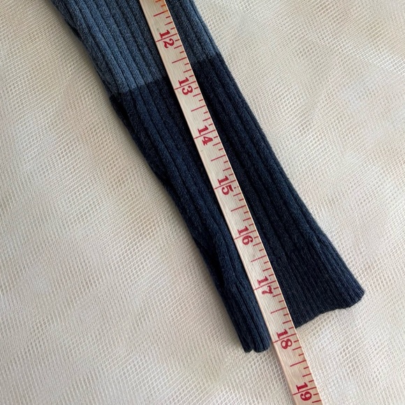 Denver Hayes Multi-Blue Ribbed Cardigan - Picture 7 of 8